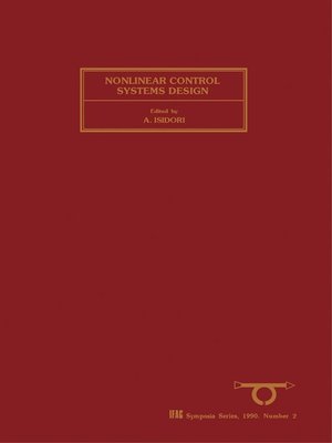 cover image of Nonlinear Control Systems Design 1989